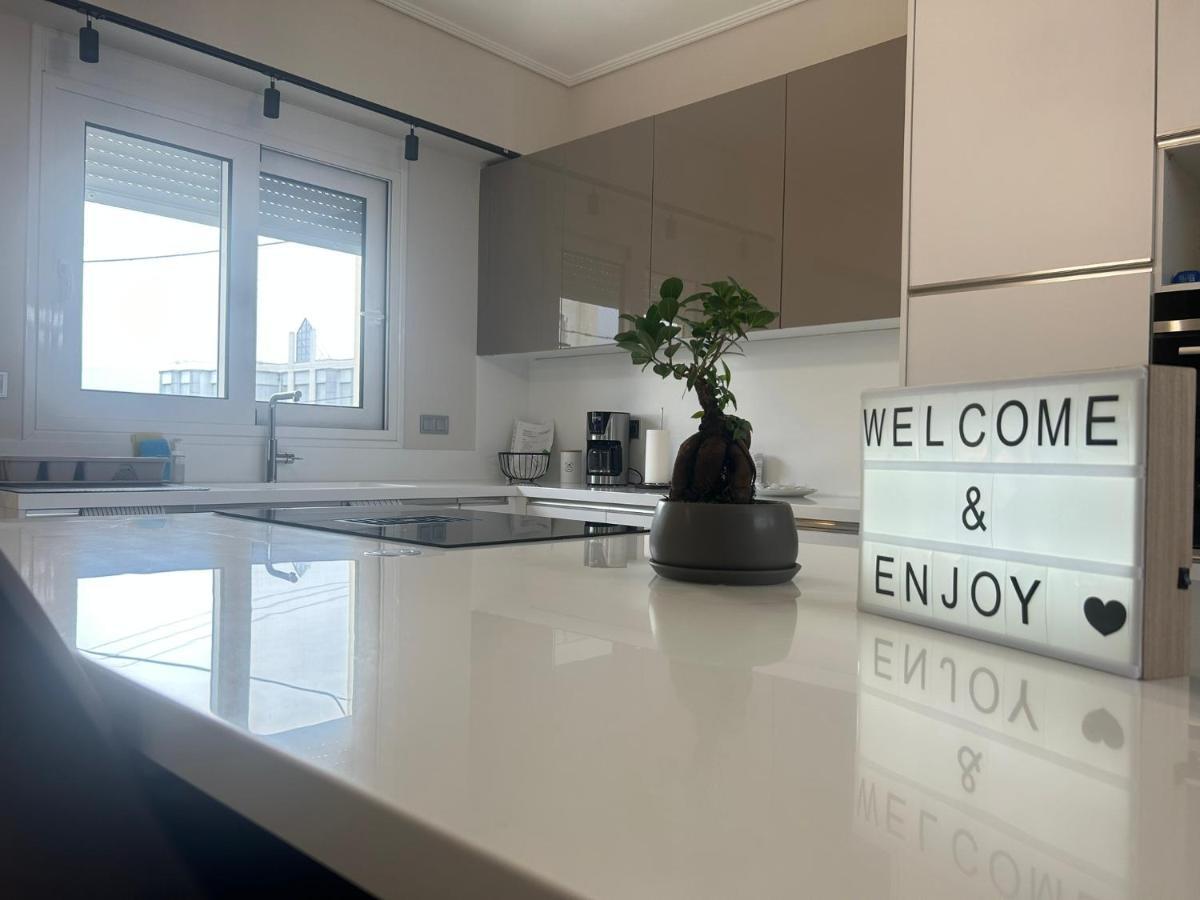 New Minimal Apartment,10' From Athens Airport Spáta Exterior foto