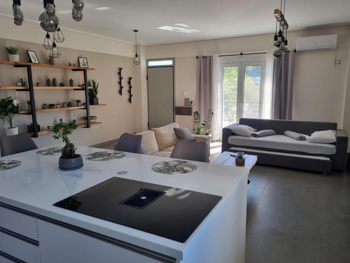 New Minimal Apartment,10' From Athens Airport Spáta Exterior foto