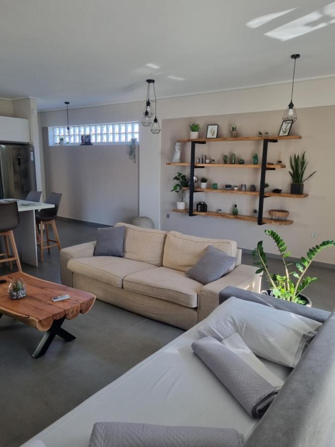New Minimal Apartment,10' From Athens Airport Spáta Exterior foto
